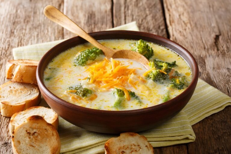 Best Broccoli Cheddar Soup Recipe