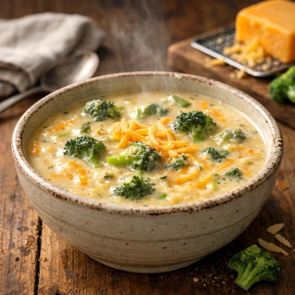 Best Broccoli Cheddar Soup Recipe
